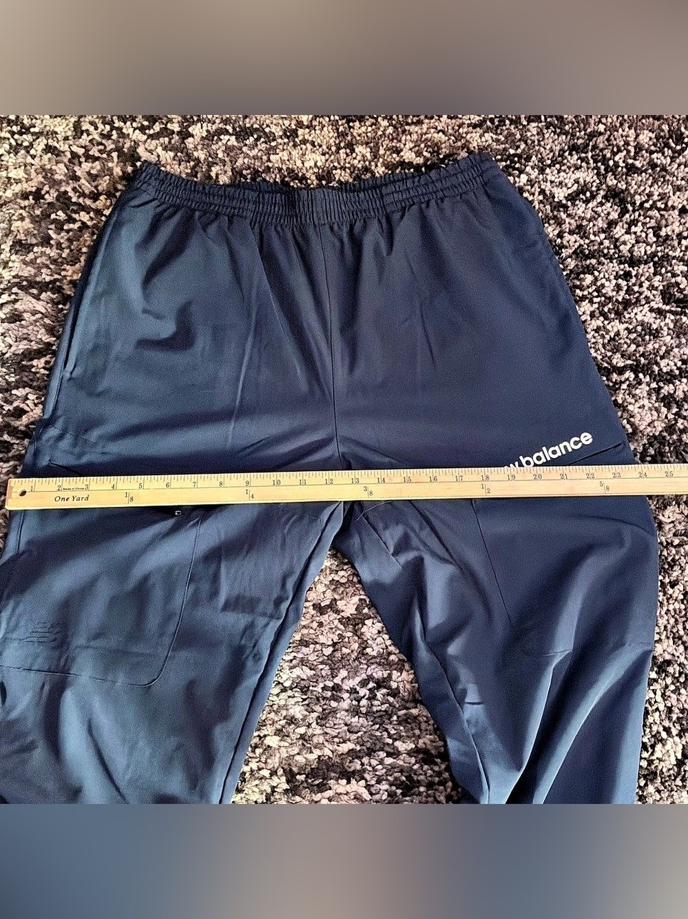🌙✨🆕New Balance Men's Jogger Pants in Blue Size XL - Picture 4 of 9